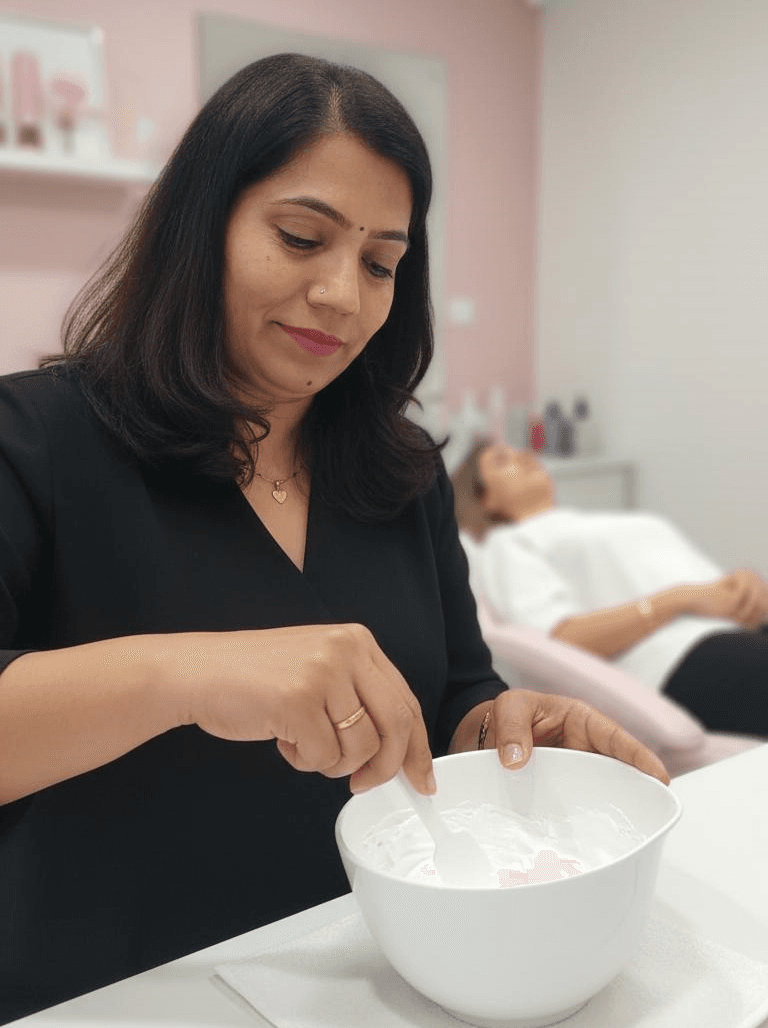 Bleaching service at Mesmerising Beauty