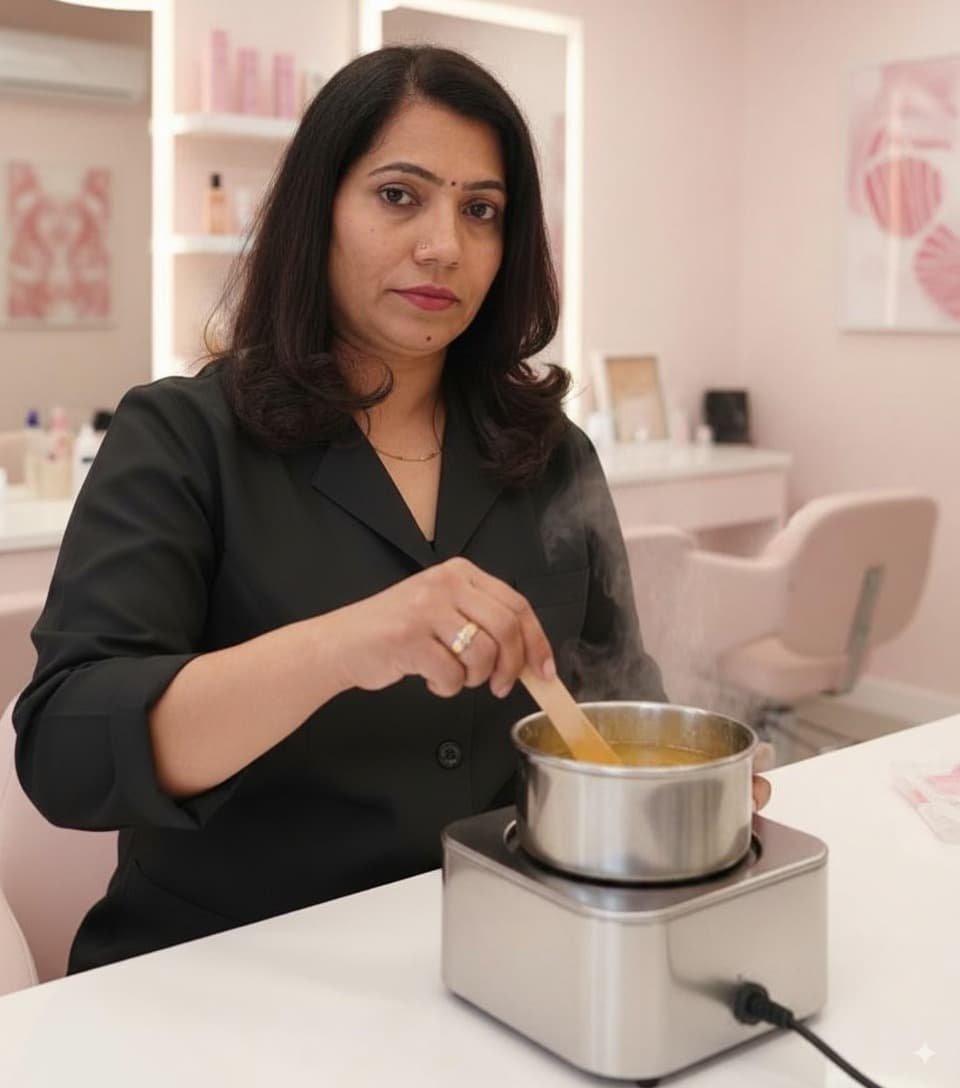 Waxing service at Mesmerising Beauty