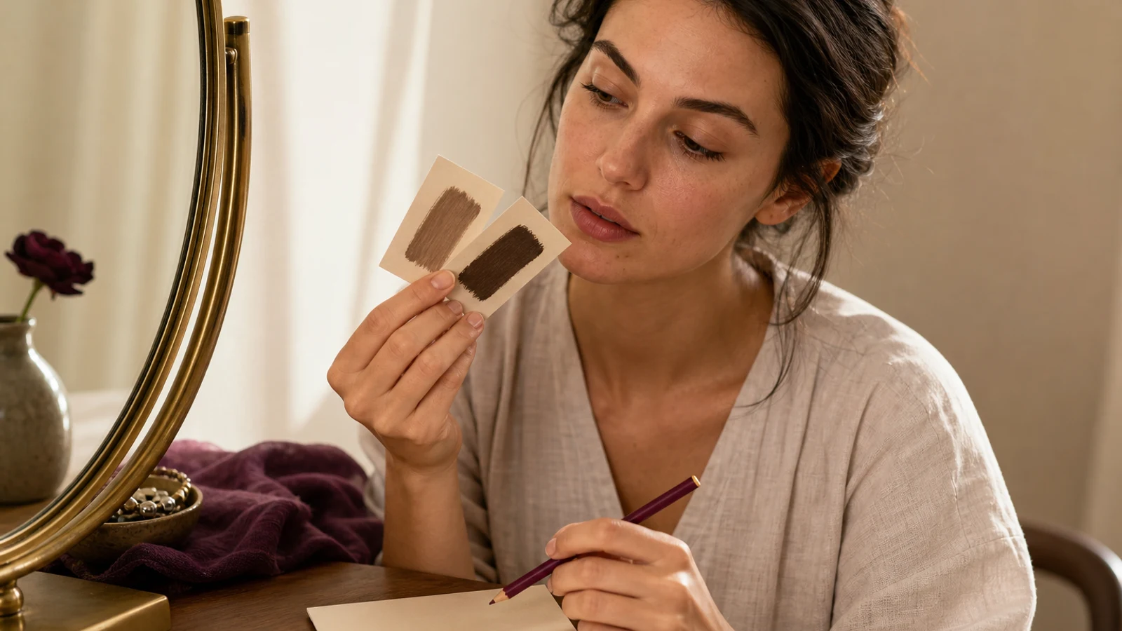 How to Choose an Eyebrow Tint Shade Without Saying ‘Not Too Dark’