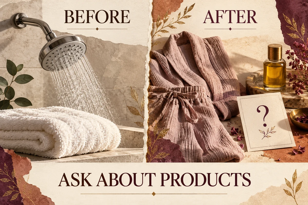 Before-and-after washing plans keep towels, clothing and questions about massage products separate